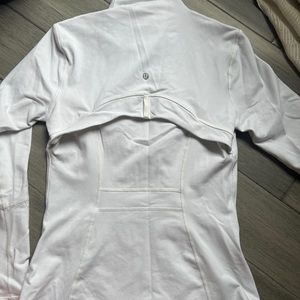 White Lululemon Define Jacket